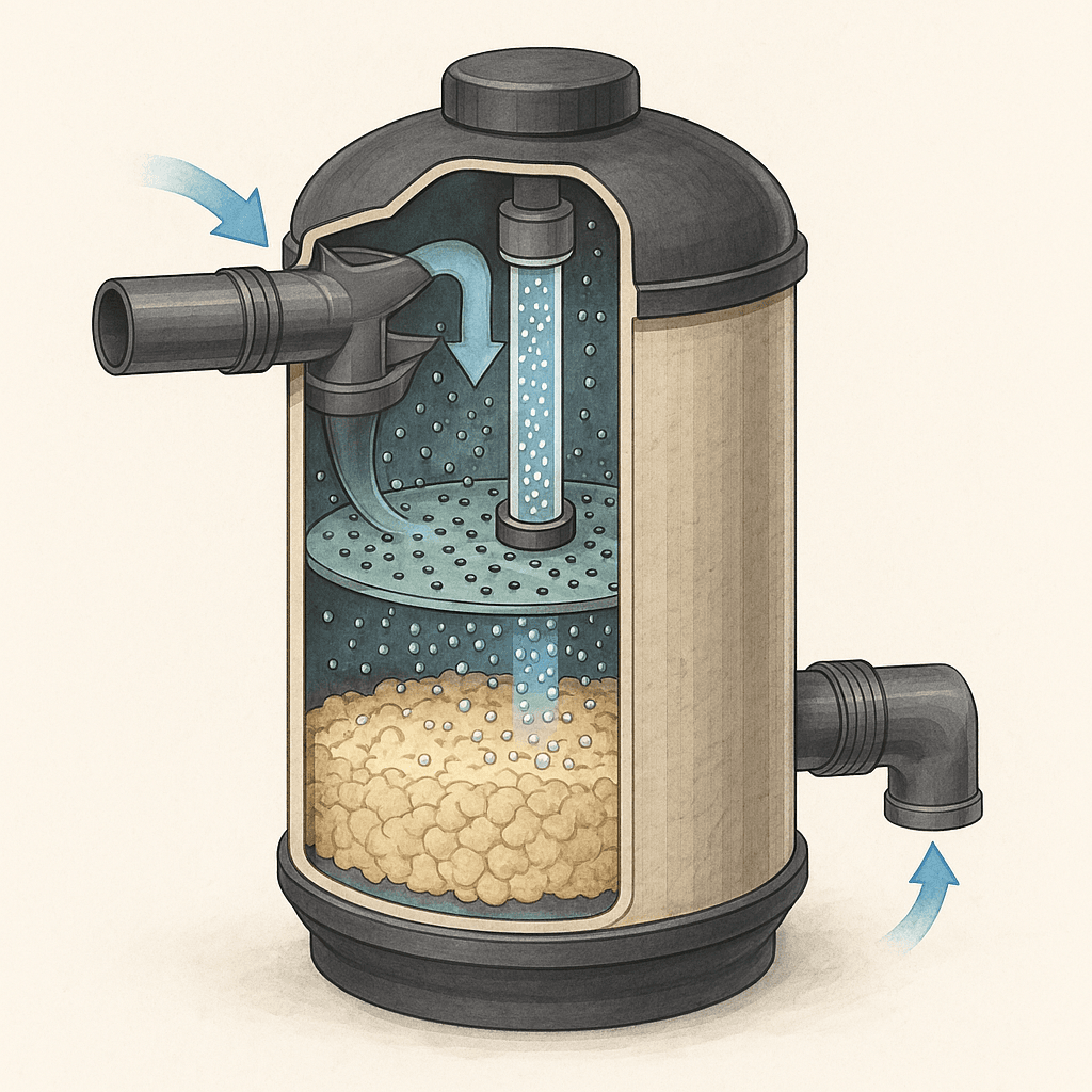 Filtration Vitii pour piscine biominérale