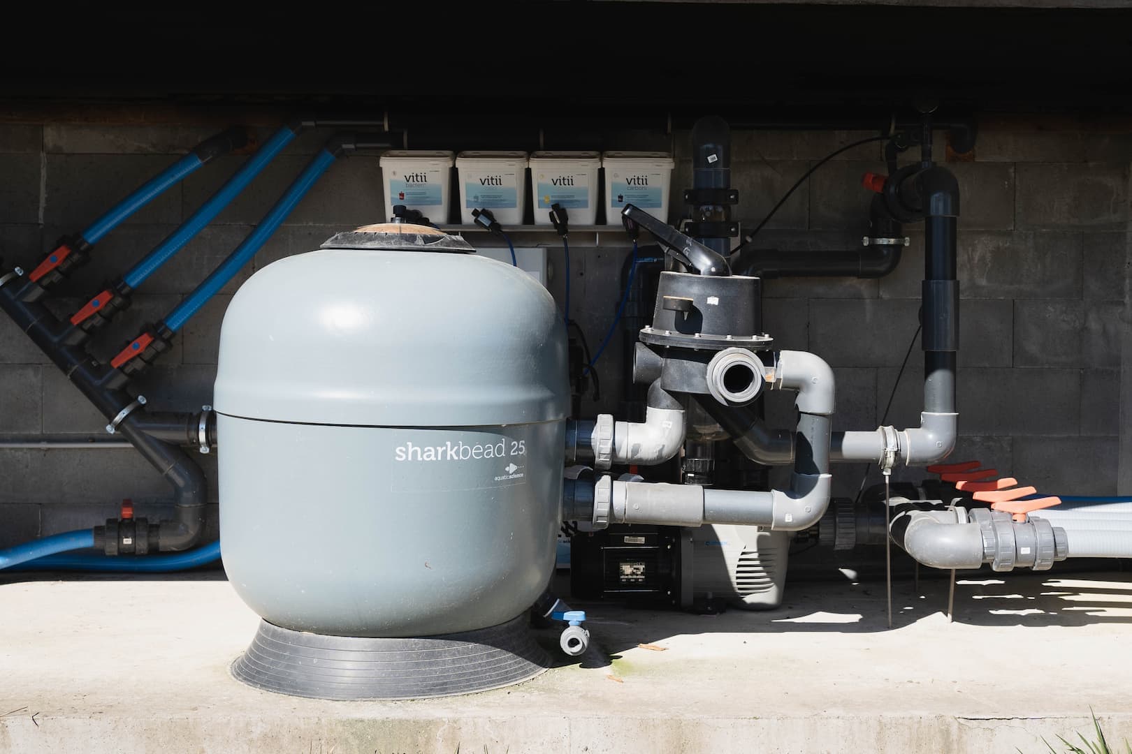 Filtration Vitii pour piscine biominérale